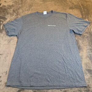 Dell Technologies Short Sleeve T-Shirt Men's Large Tech Company Blue/Gray